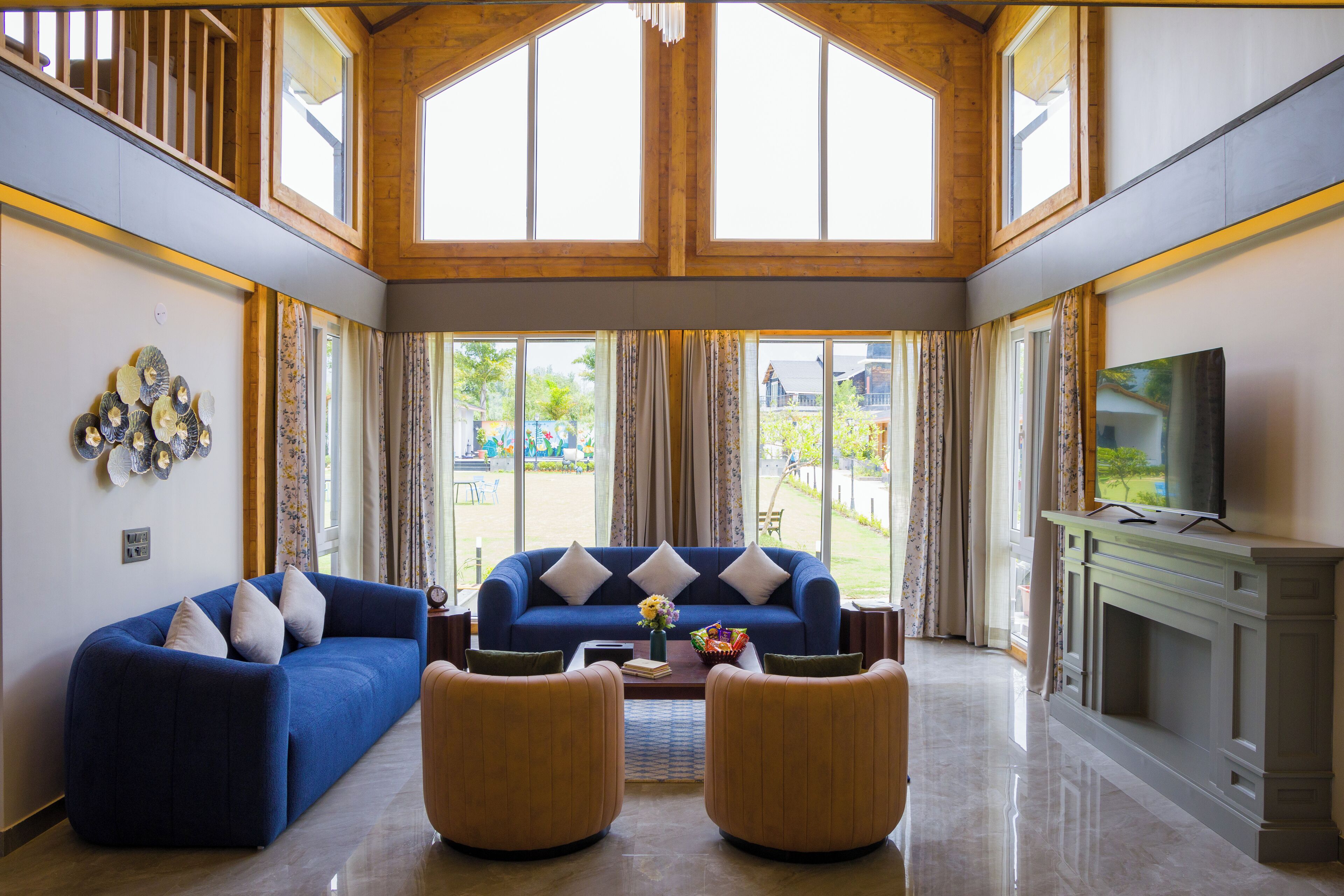 Family Villa, Hill View | Living area