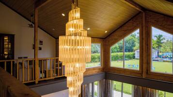 Vila família, vista para a colina | Parte interna