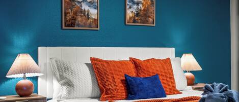 Iron/ironing board, WiFi, bed sheets