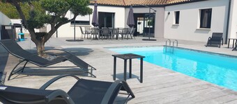 Villa near Les Sables d'Olonne with private pool 15 minutes from the beaches!