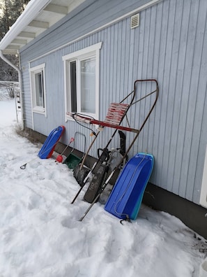Property grounds - Villa Sinilepo, house no 3 - House in the middle of nature (Etelä-Karjala)