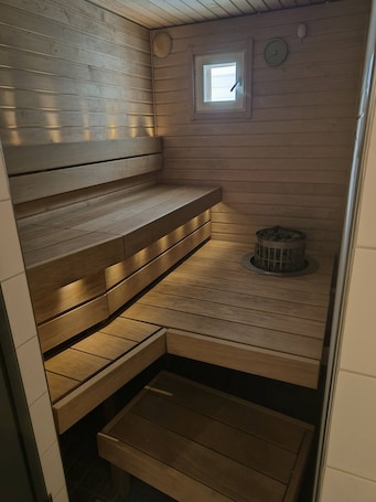 Sauna. Villa Sinilepo, house no 3 - House in the middle of nature