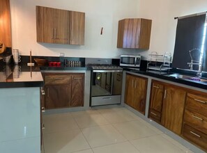 Microwave, oven, stovetop