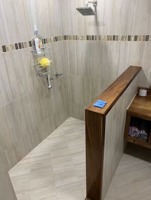 Towels, soap, toilet paper