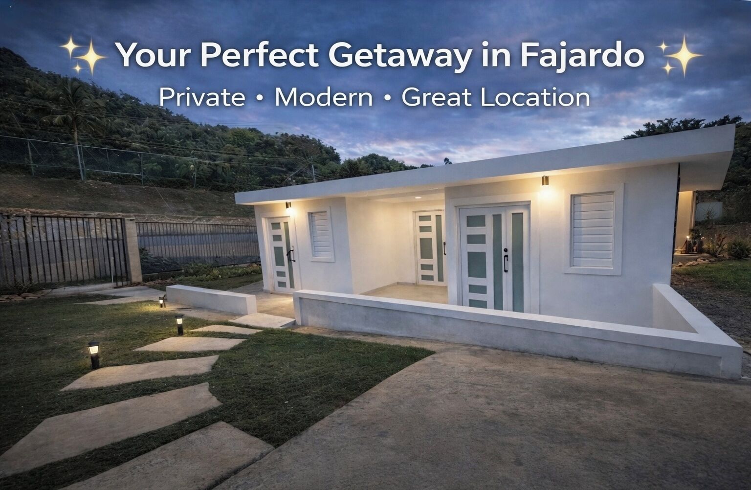 Enceinte de l’hébergement