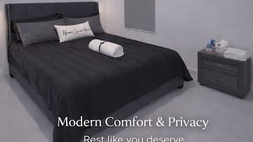 1 bedroom, iron/ironing board, bed sheets