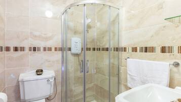 Shower, hair dryer