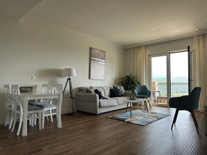 Living area - Cozy 1-bedroom apartment in Luštica Bay Centrale (Radovići)