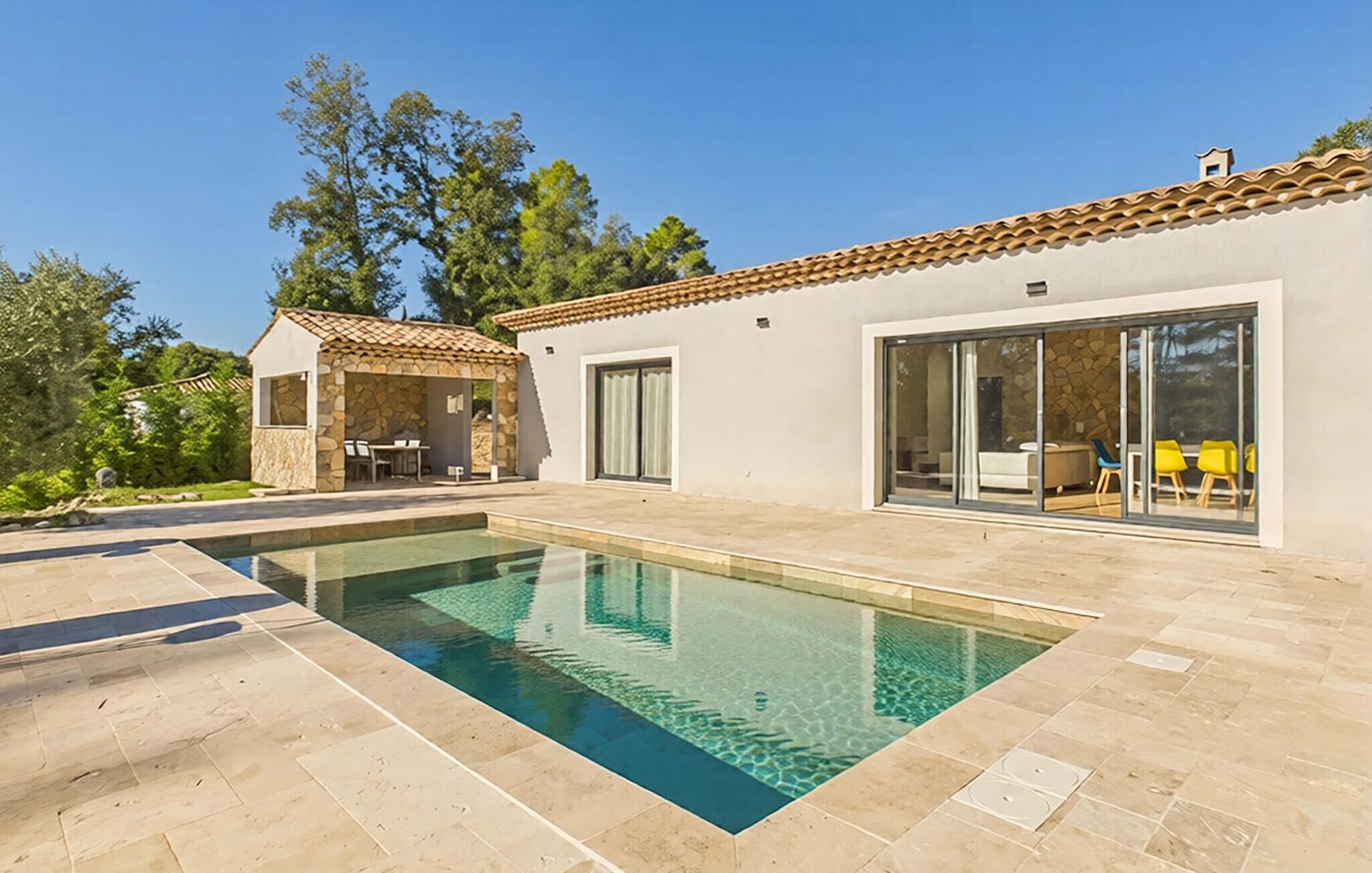 Una piscina climatizada