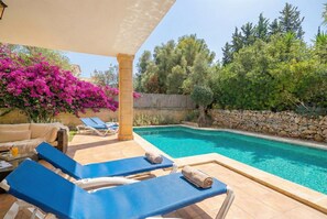 Pool - House in Alcudia Bell Lloc with pool near the sea (Alcúdia)