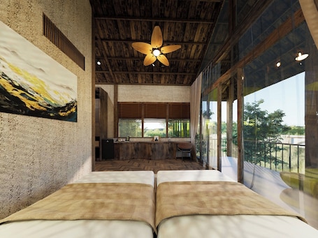 Deluxe Double Room, Mountain View. Halora Puluong Retreat