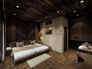 Quarto casal clássico, vista para a montanha | Wi-Fi de cortesia