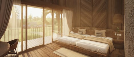 Signature Double Room, Mountain View | Desk, laptop workspace, free WiFi