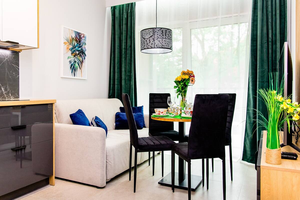 Apartment, Balkon (208A) | Wohnbereich