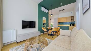 Căn hộ (306) | Khu phòng khách | TV màn hình phẳng