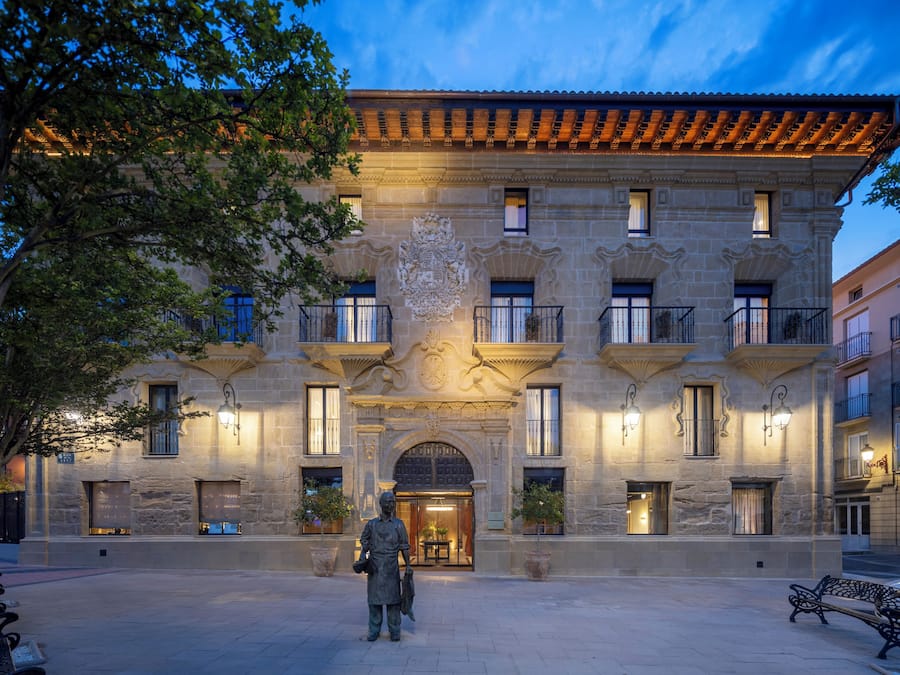 Front of property - evening/night