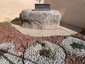 Enceinte de l’hébergement