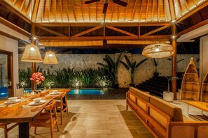 Outdoor dining - Orivista 8-min Beach, Favorite 2BR Villa in Pecatu (Pecatu)