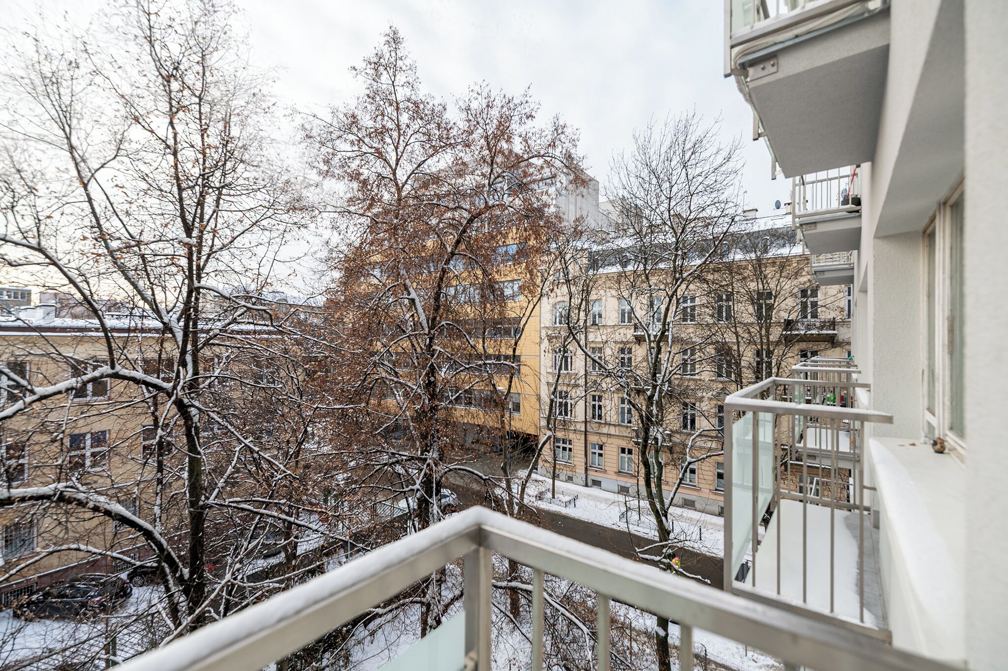 Vue depuis le balcon