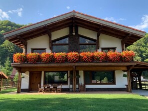 Façade de l’hébergement