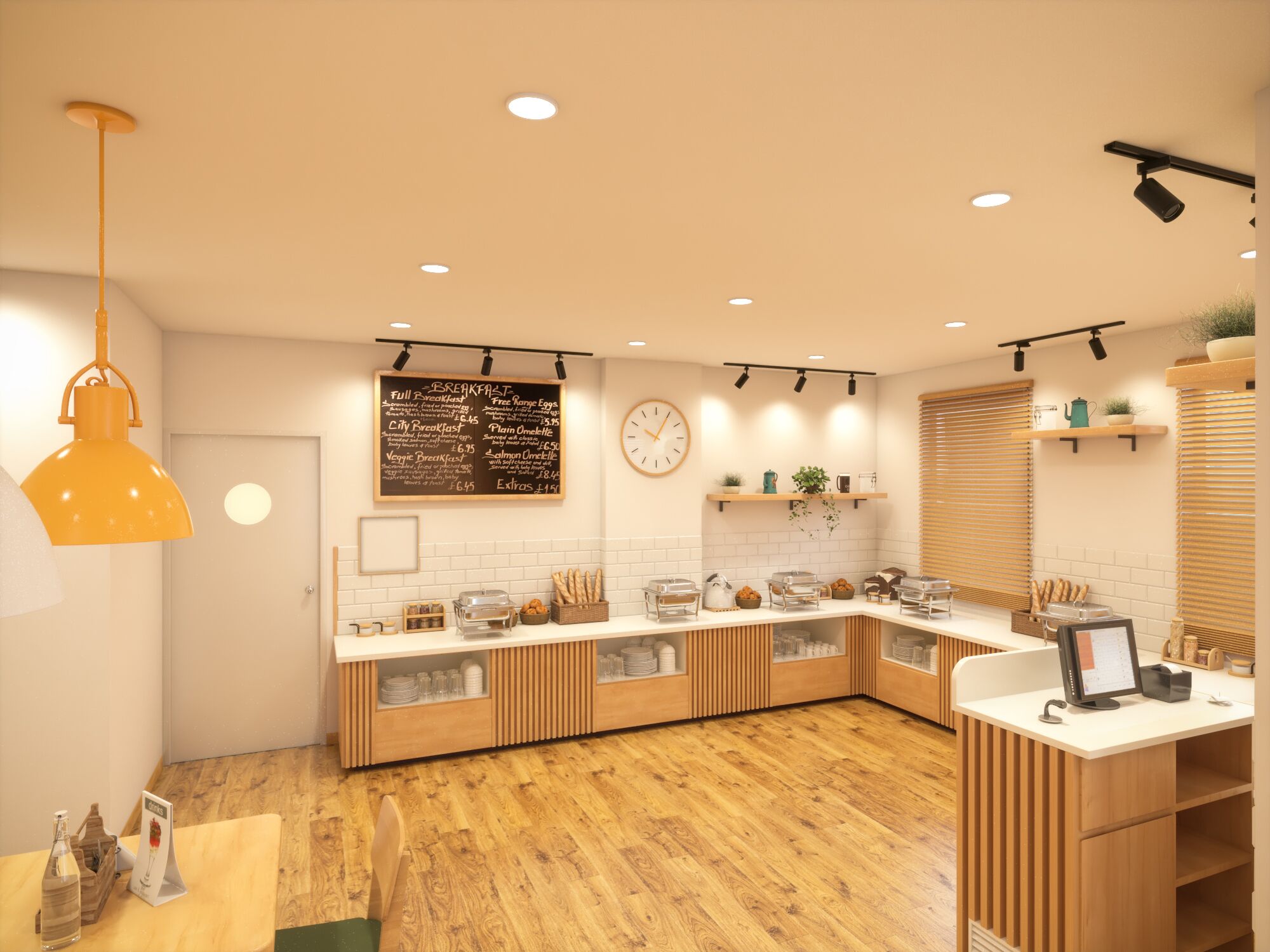 Aamiainen, lounas ja illallinen