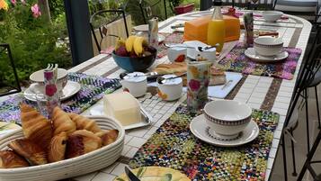 Opções para refeição ao ar livre