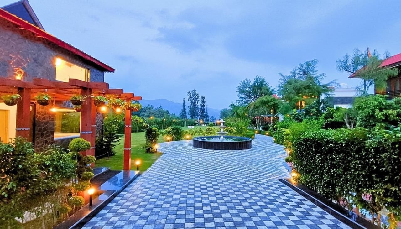 Overnatningsstedets område