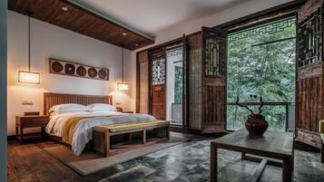 Dobbeltrom – superior, fjellutsikt | Sengetøy av topp kvalitet, dundyner og wi-fi (inkludert)