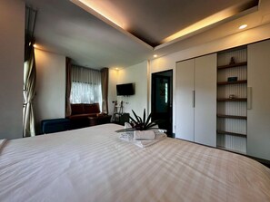 Estudi econòmic, 1 dormitori | Caixa forta a l'habitació i wifi gratuïta 