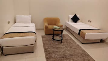 Coffres-forts dans les chambres, rideaux occultants