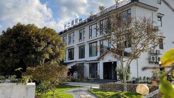 Fassade der Unterkunft