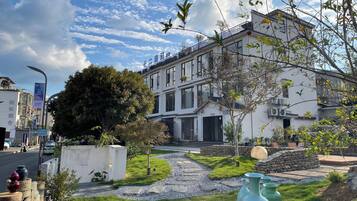 Fassade der Unterkunft