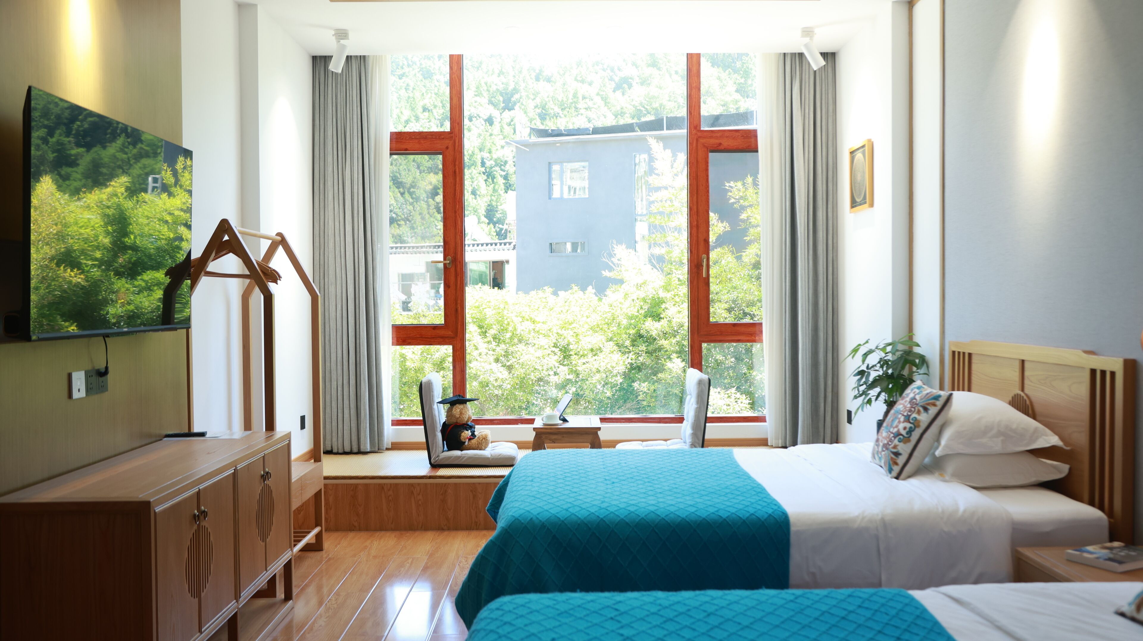 Grand Double Room, Park View | Premium bedding, down comforters, individually decorated