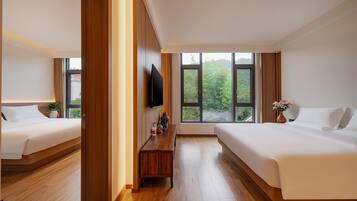 Familien-Doppelzimmer, Parkblick