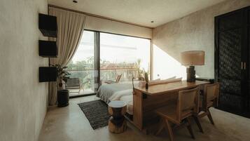 Estudio, fumadores, vistas al patio | Cabezal de ducha de mano