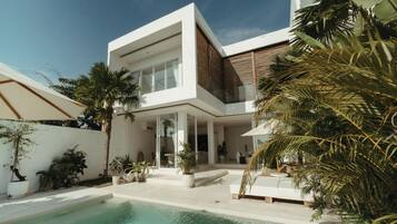 Villa Deluxe | Escritorio, espacio para trabajar con un portátil, wifi gratis