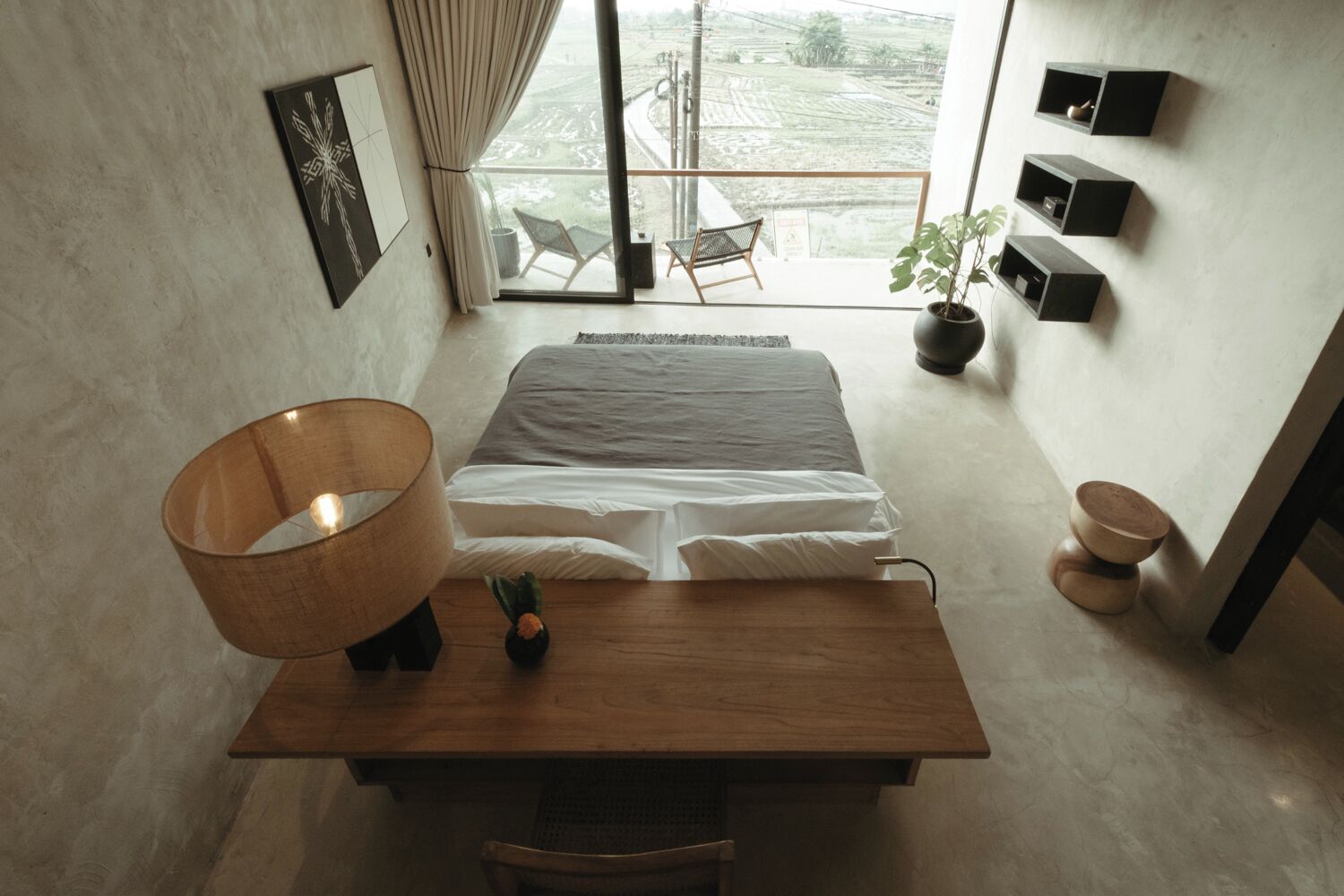 Estudi, 1 dormitori | Escriptori, espai de treball apte per a portàtils i wifi gratuïta 