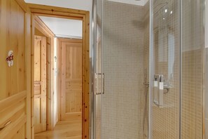 Standard Apartment, Multiple Bedrooms (Rochebrune 5th) | Bathroom | Shower, hair dryer, towels, soap