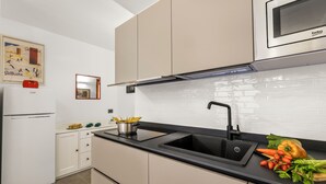 標準公寓, 1 間臥室, 露台 (Rochebrune 6th - Flat with Balcony) | 私人小型廚房
