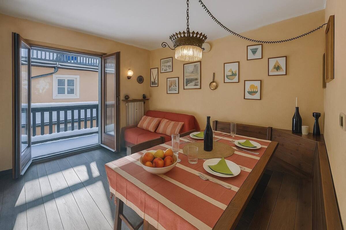 Standard Apartment, Multiple Bedrooms (Rochebrune 5th) | Living area | 21-inch flat-screen TV with cable channels