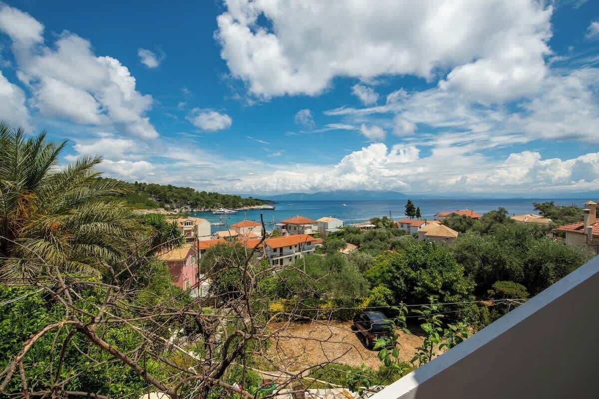 Blick von der Unterkunft