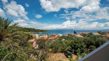 Blick von der Unterkunft