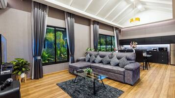 Vila, 3 kamar tidur, akses difabel, Boleh Merokok | Area keluarga