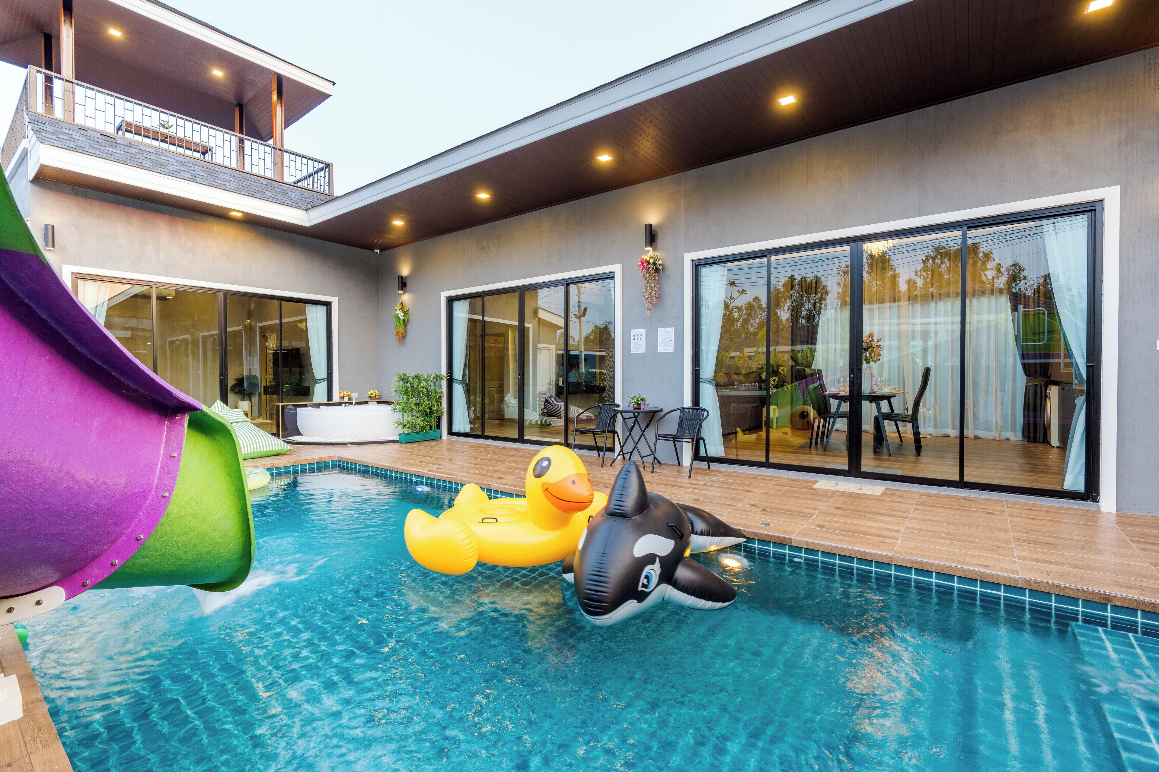 Vila, 3 kamar tidur, akses difabel, Boleh Merokok | Kolam renang | Kolam renang outdoor