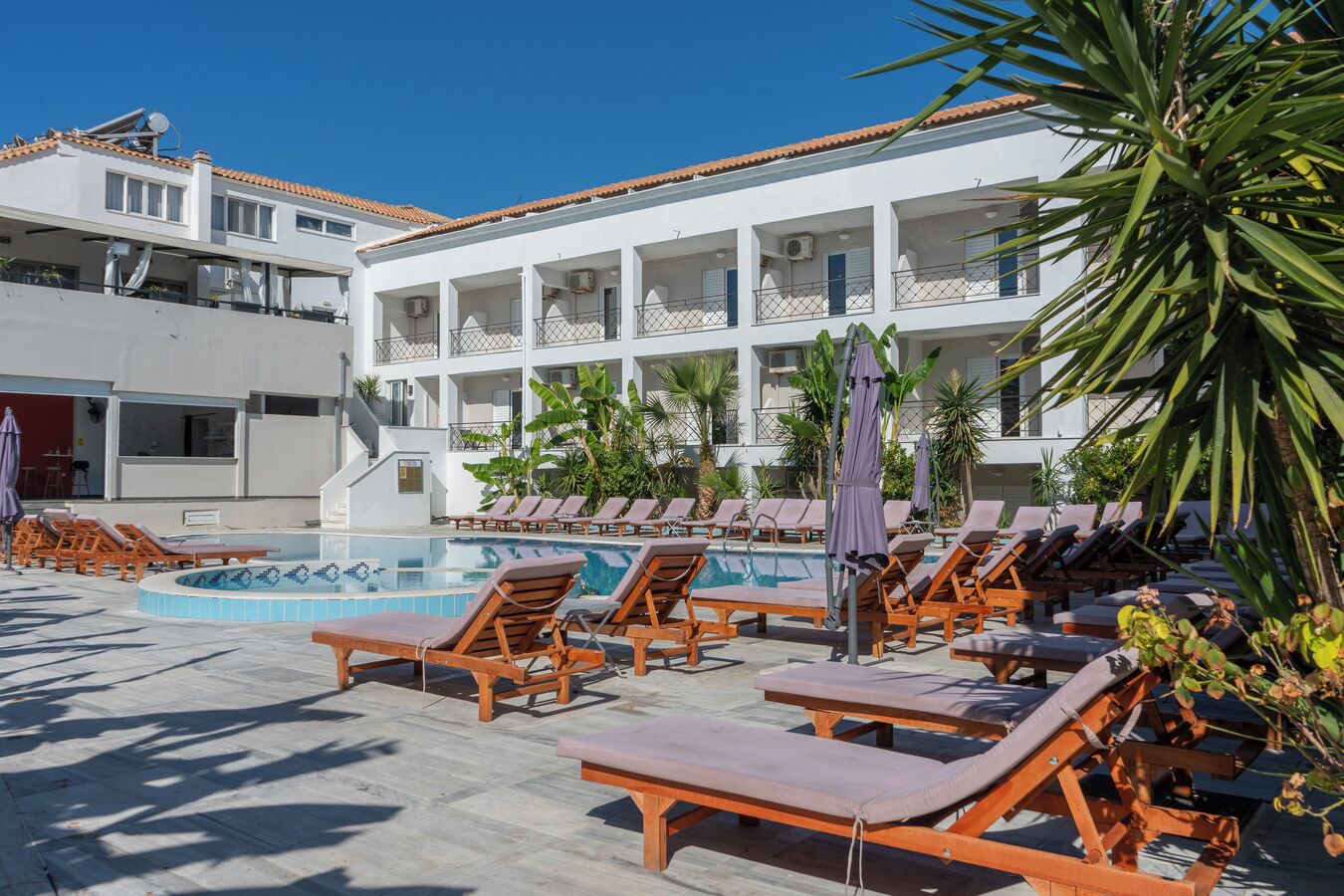 Seasonal outdoor pool