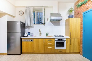 Private kitchen - Cozy brick-style studio/ heart of Vake N.N. (T'bilisi)