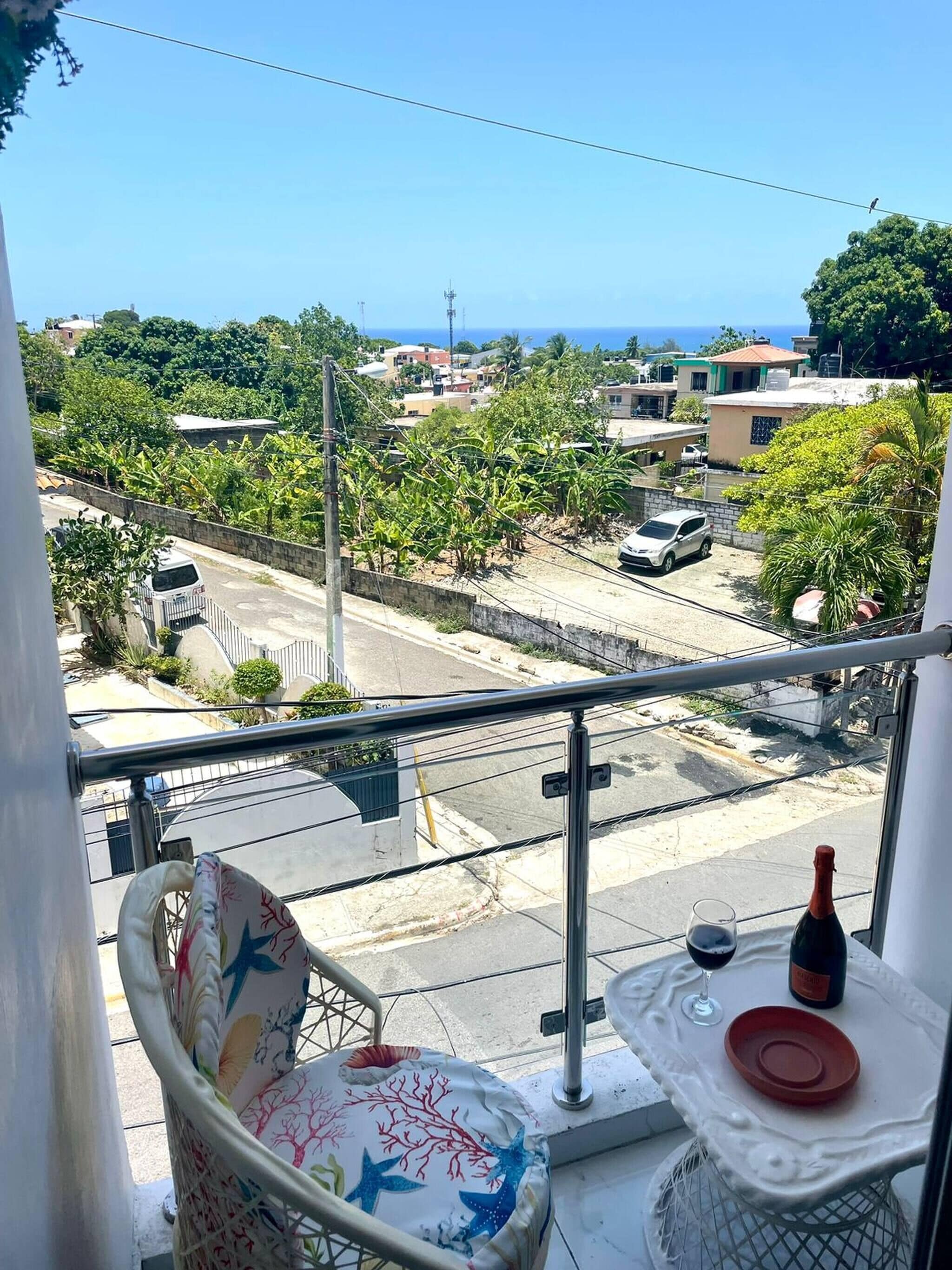 Phòng, 1 phòng ngủ, hút thuốc, quang cảnh núi | Ban công