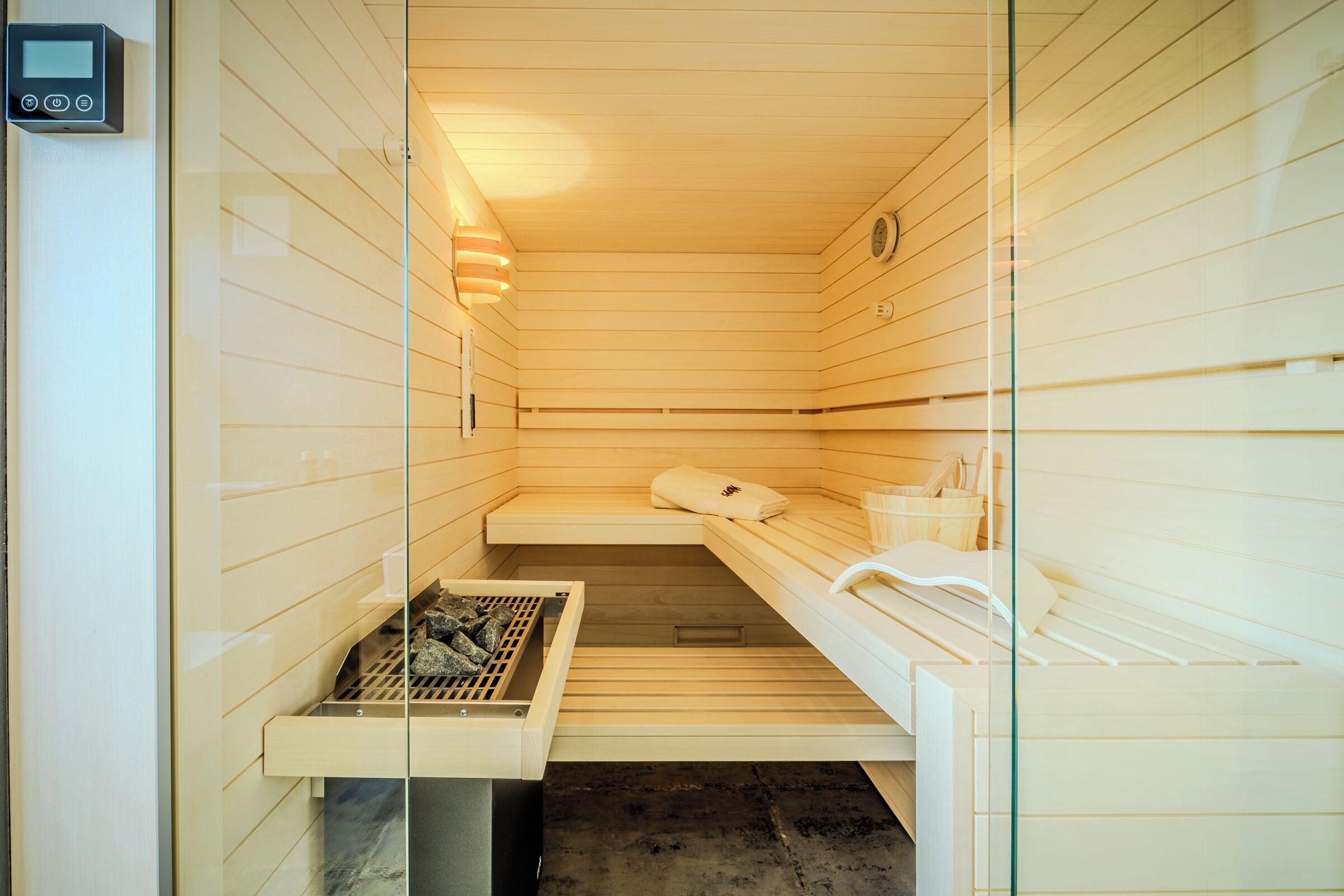 Apartment, Seeblick (Feuerwache am See 3) | Sauna