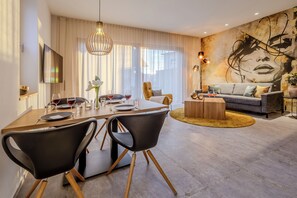 Apartamento Deluxe, vistas al jardín (Feuerwache am See 1) | Interior