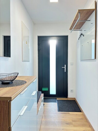 Modern apartment in a quiet location-ideal for families & business travelers